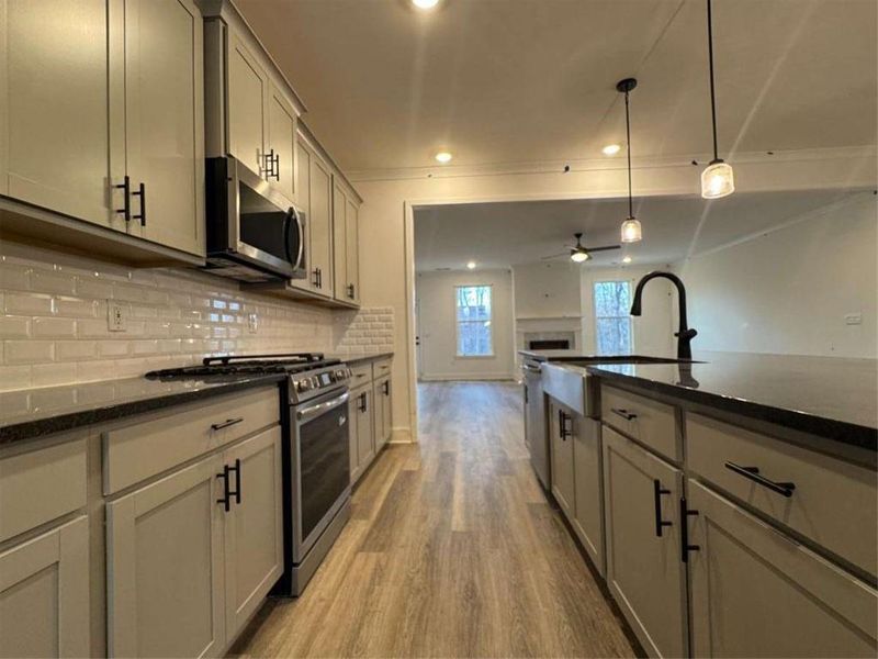 Furnished interior view inside a new home in Tuscany Hills, Douglasville (Image 5).