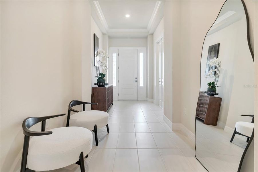 Furnished interior view inside a new home in , Orlando (Image 15).