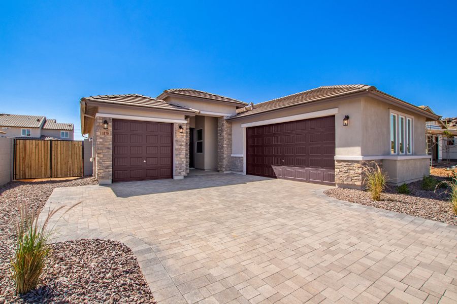 Representative exterior photo of a completed home built from the Plan 4411 by Scott Communities in The Views at Rancho Cabrillo, Peoria, AZ (Image 2).