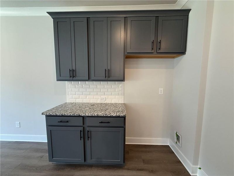 Furnished interior view inside a new home in The Towns at Auburn Station East, Auburn (Image 5).