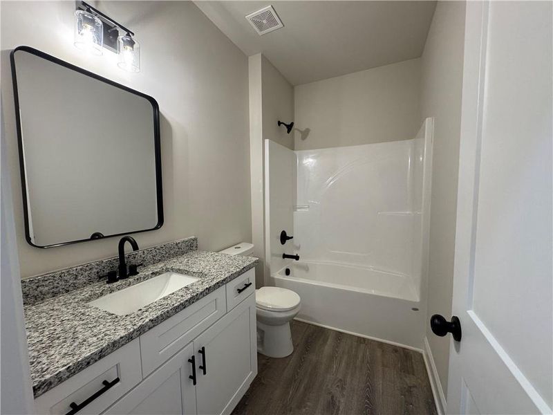 Furnished interior view inside a new home in , Toccoa (Image 11).