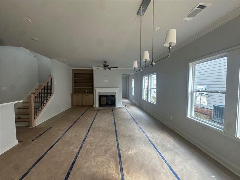 In-progress construction of a new home in , Athens, GA (Image 6).