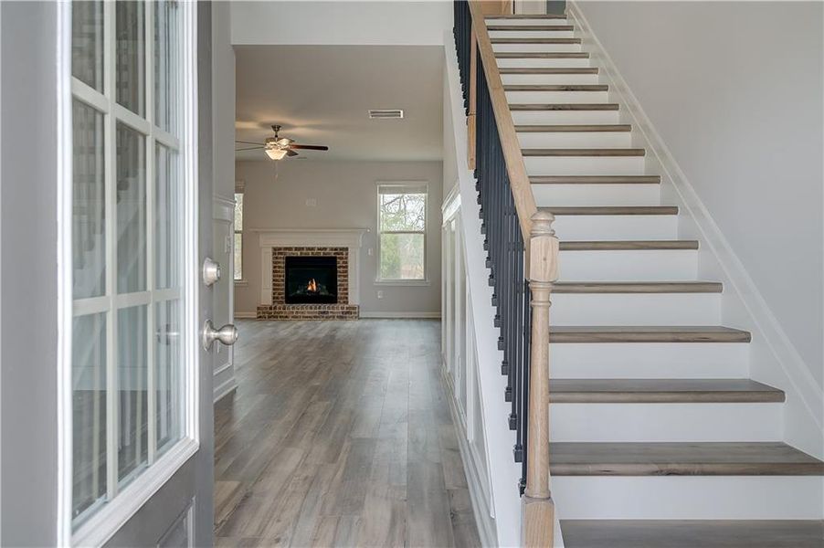 Spacious, unfurnished interior of a new home in Cambria at Traditions, Hampton (Image 15).