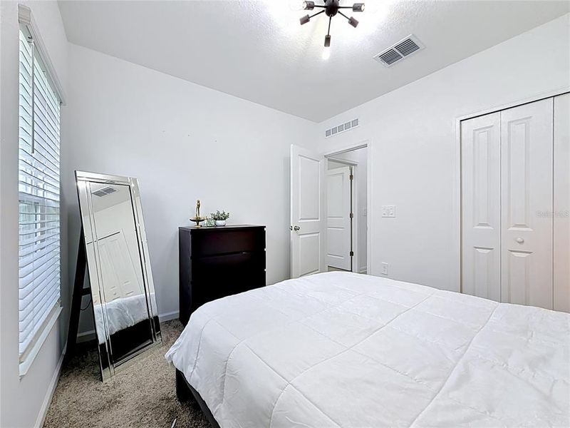 Furnished interior view inside a new home in Peace Creek Reserve, Winter Haven (Image 23). Furnished interior view inside a new home in Peace Creek Reserve, Winter Haven (Image 23).