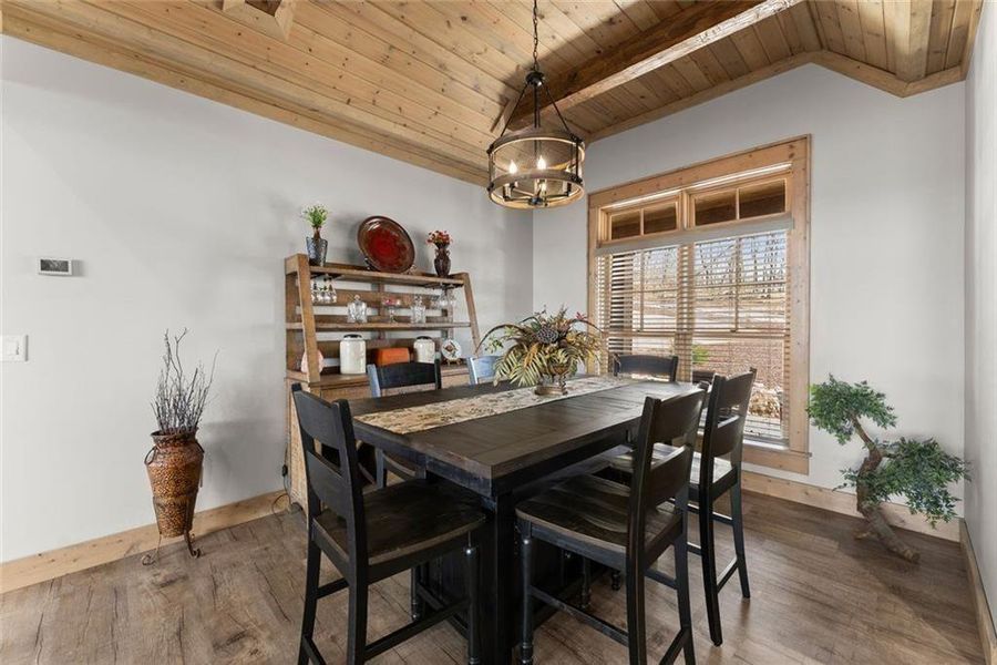 Furnished interior view inside a new home in , Cleveland (Image 12).