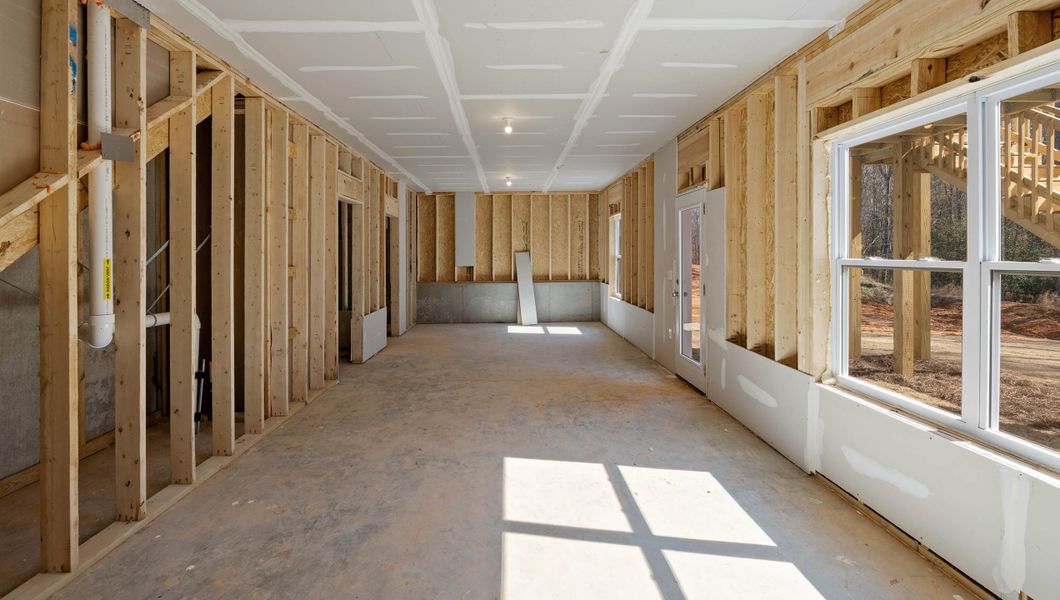 In-progress construction of a new home in Pine Lake Estates, Anderson, SC (Image 29).