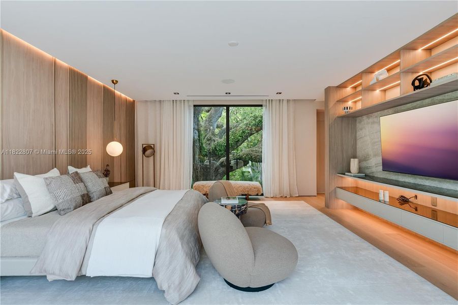 Furnished interior view inside a new home in , Miami (Image 36). Furnished interior view inside a new home in , Miami (Image 36).