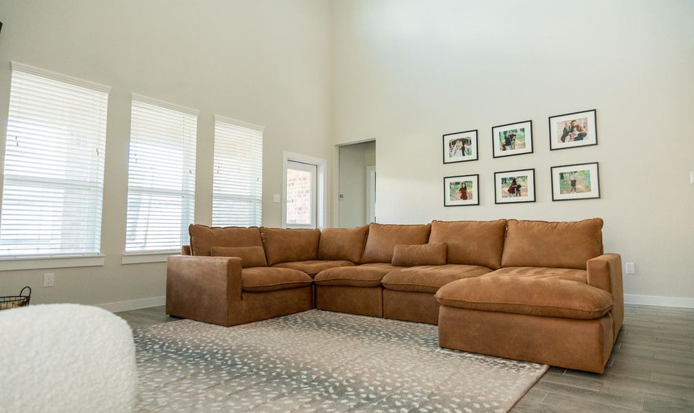 Furnished interior view inside a new home in , Conroe (Image 23). Furnished interior view inside a new home in , Conroe (Image 23).