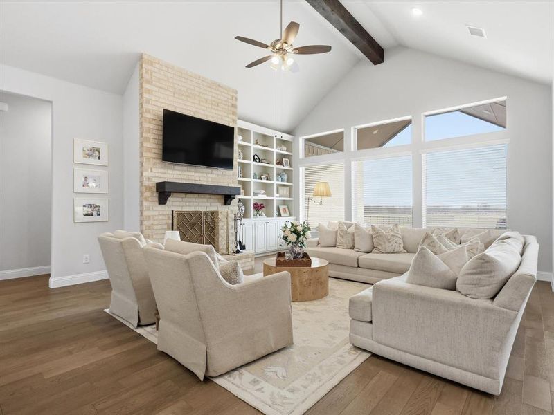 Furnished interior view inside a new home in , New Fairview (Image 7).