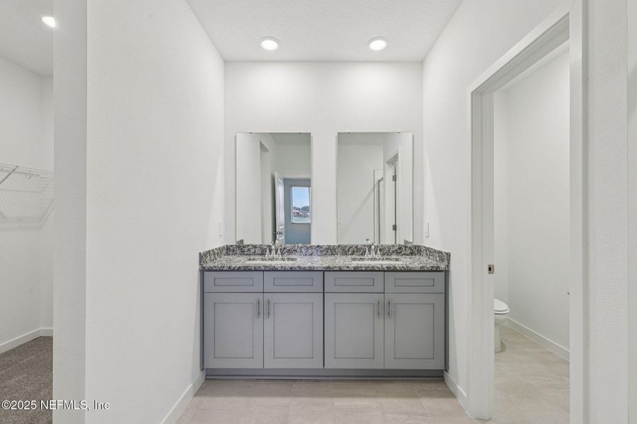 Furnished interior view inside a new home in Azalea Creek, Jacksonville (Image 9).
