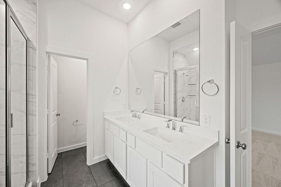 Furnished interior view inside a new home in Bridgeland, Cypress (Image 4). Furnished interior view inside a new home in Bridgeland, Cypress (Image 4).