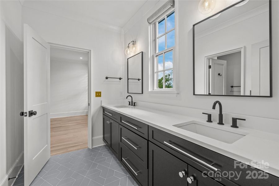 Furnished interior view inside a new home in , Charlotte (Image 7). Furnished interior view inside a new home in , Charlotte (Image 7).