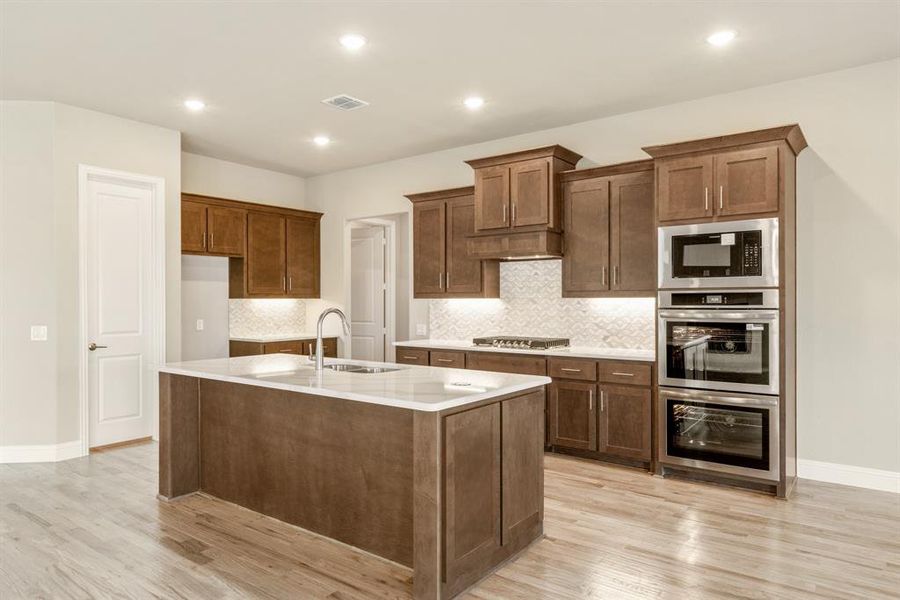 Furnished interior view inside a new home in Timberbrook, Justin (Image 7).