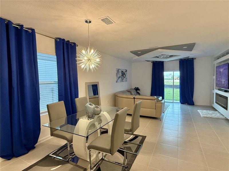 Furnished interior view inside a new home in Hunt Club Groves: Manor Key Collection, Lake Wales (Image 10). Furnished interior view inside a new home in Hunt Club Groves: Manor Key Collection, Lake Wales (Image 10).