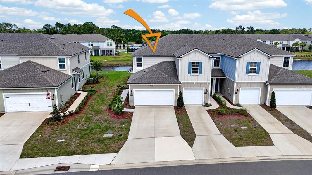 Front exterior of a new home in , Palm Coast, FL, highlighting curb appeal (Image 25).