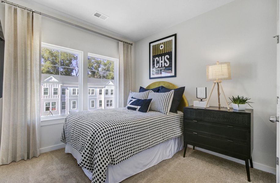 Furnished interior view inside a new home in , Johns Island (Image 38).