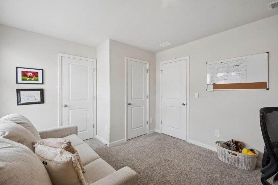 Furnished interior view inside a new home in Brooks at Riverview Landing, Smyrna (Image 8). Furnished interior view inside a new home in Brooks at Riverview Landing, Smyrna (Image 8).