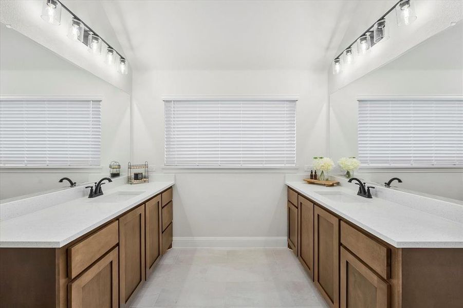 Furnished interior view inside a new home in , McLendon-Chisholm (Image 19).