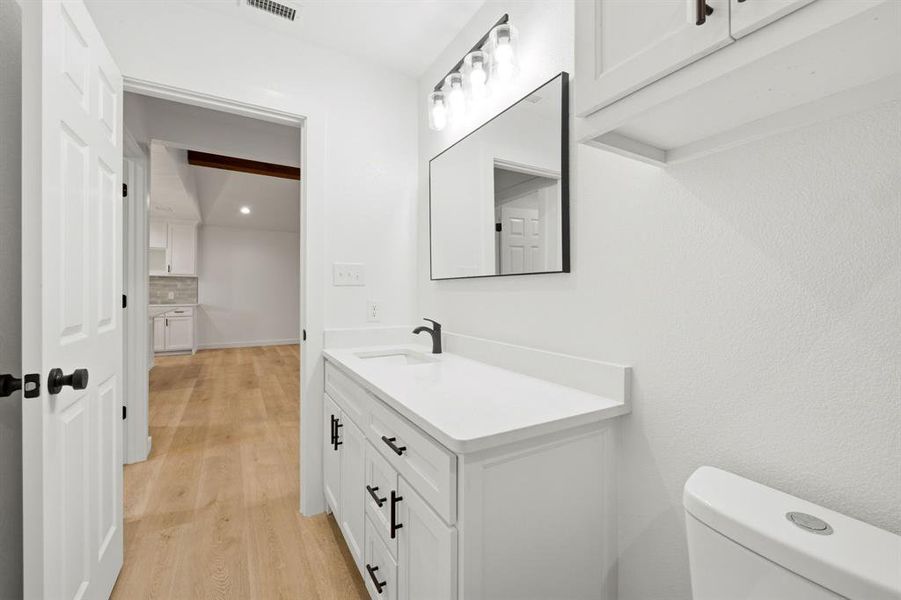 Furnished interior view inside a new home in , Baird (Image 11).