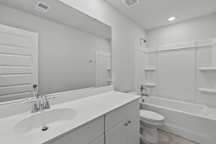 Furnished interior view inside a new home in Sweetgrass at Summers Corner, Summerville (Image 15).