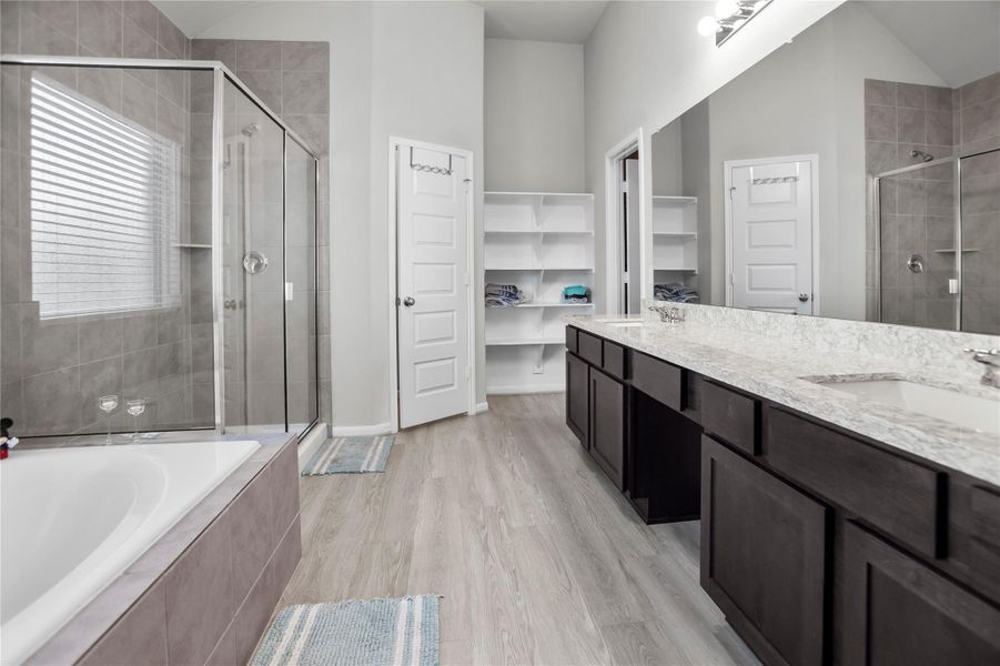 Furnished interior view inside a new home in , Baytown (Image 7). Furnished interior view inside a new home in , Baytown (Image 7).