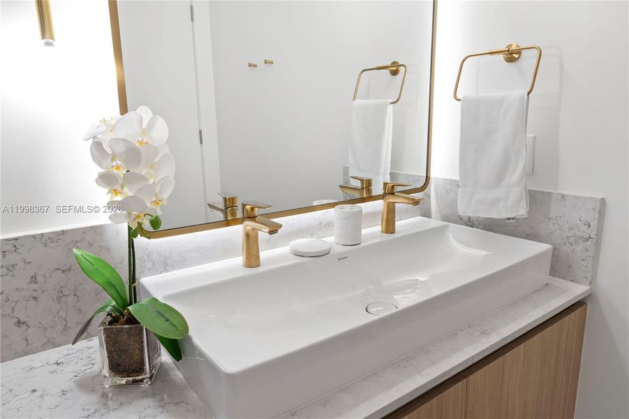 Close-up of interior finishes inside a home in , Miami (Image 22).