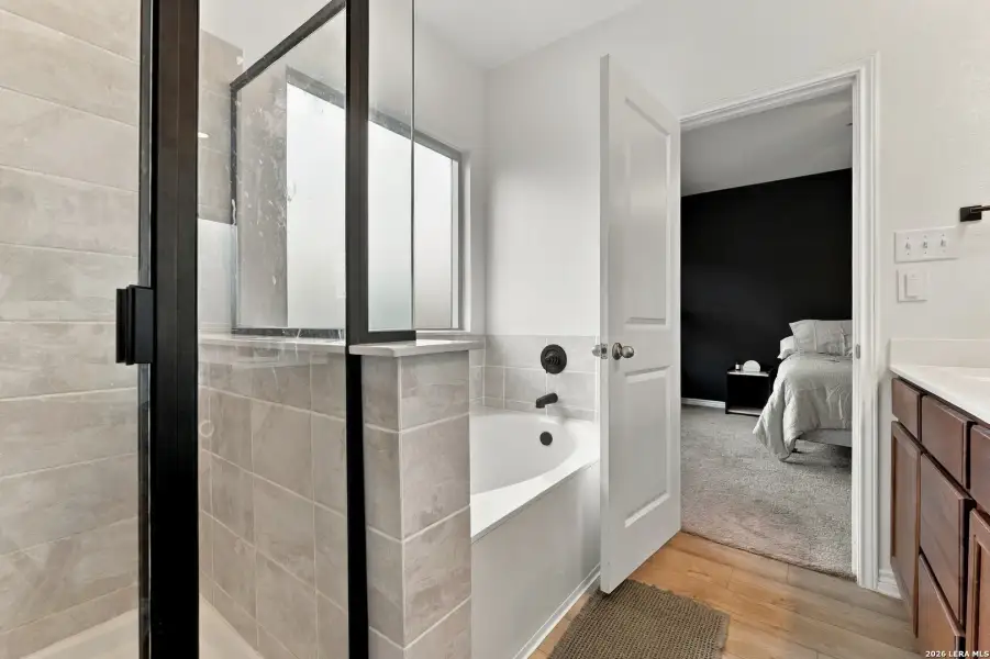 Furnished interior view inside a new home in , San Antonio (Image 32).
