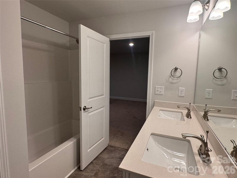 Furnished interior view inside a new home in Pine Trace, Gastonia (Image 9).