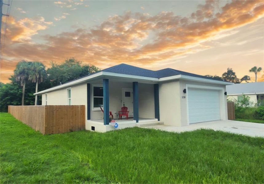 Exterior details and patio area of a home in , New Port Richey (Image 10). Exterior details and patio area of a home in , New Port Richey (Image 10).