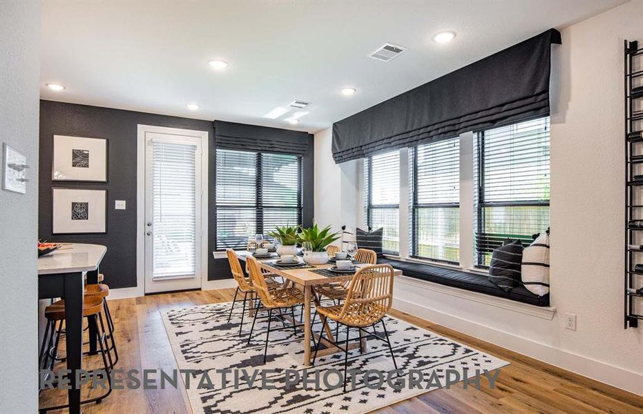 Furnished interior view inside a new home in Goodland, Midlothian (Image 16).