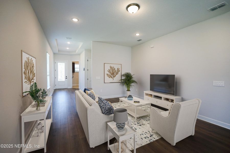 Furnished interior view inside a new home in , St. Augustine (Image 4).