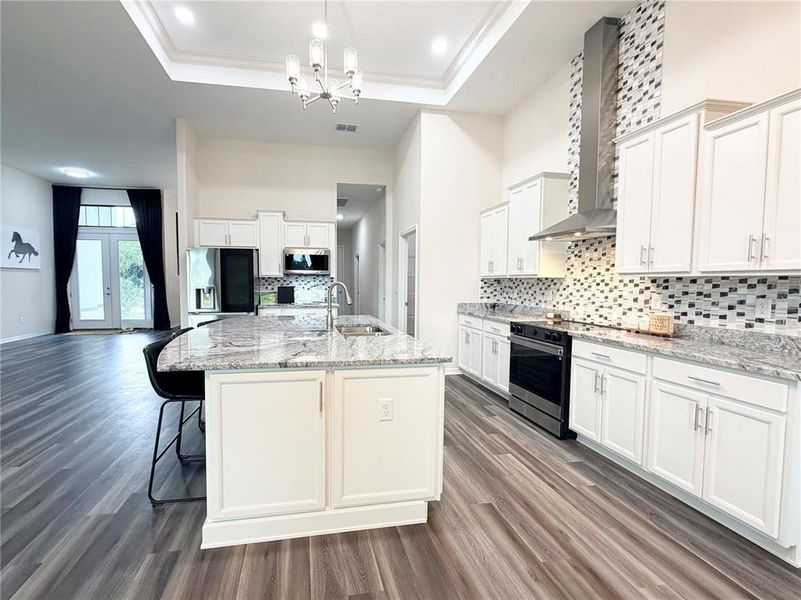 Furnished interior view inside a new home in , Ocala (Image 18).
