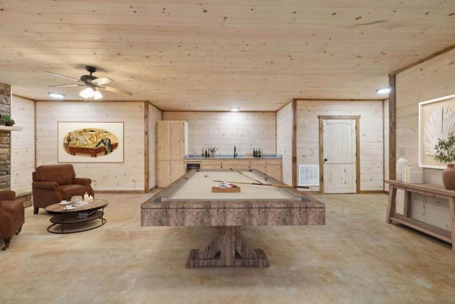 Furnished interior view inside a new home in , Blue Ridge (Image 14). Furnished interior view inside a new home in , Blue Ridge (Image 14).