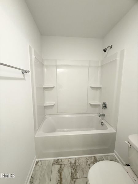 Upstairs bathtub