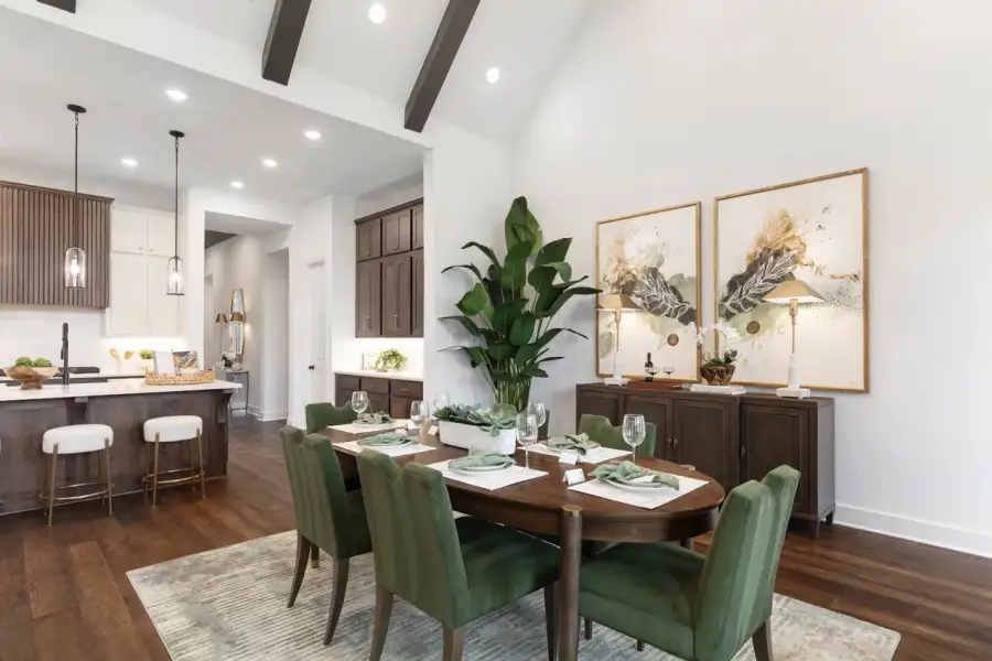 Representative Dining Room - some options shown