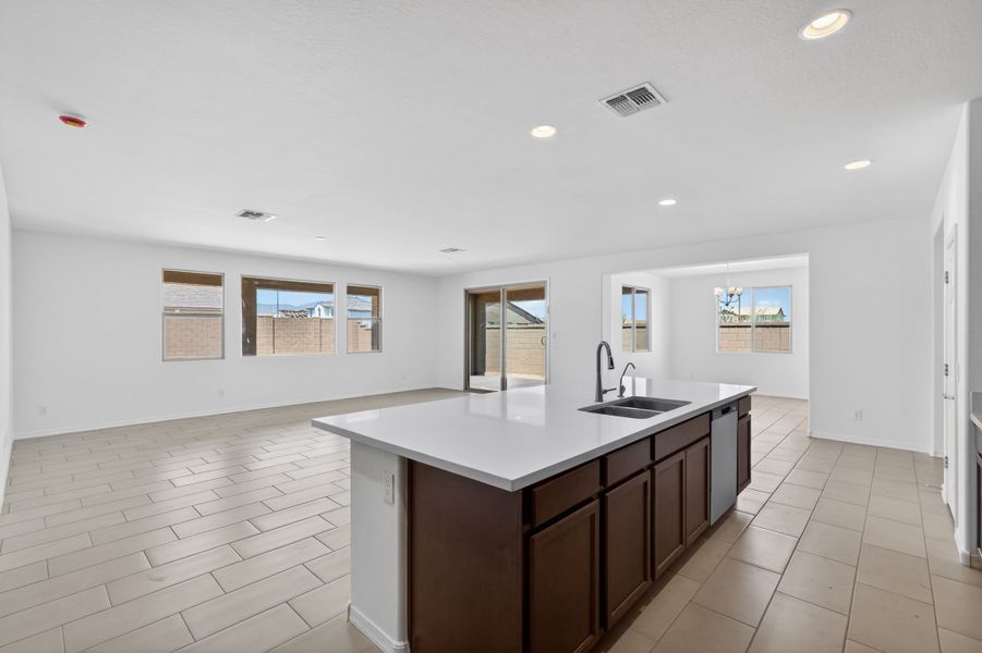 Furnished interior view inside a new home in Allen Ranches, Litchfield Park (Image 13).