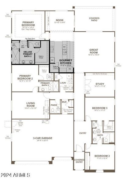 Lot 100 floor plan