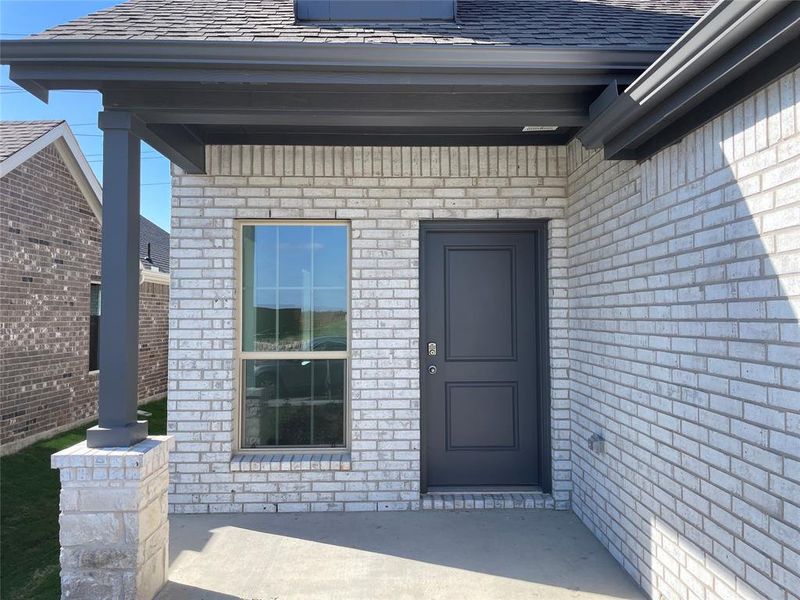 Exterior details and patio area of a home in Elevon, Lavon (Image 4). Exterior details and patio area of a home in Elevon, Lavon (Image 4).