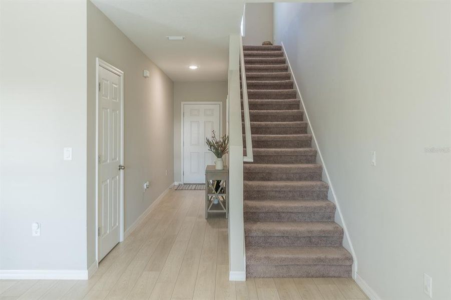 Spacious, unfurnished interior of a new home in Pasadena Point, Wesley Chapel (Image 23). Spacious, unfurnished interior of a new home in Pasadena Point, Wesley Chapel (Image 23).
