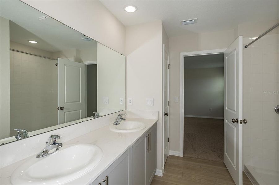 Furnished interior view inside a new home in Pasadena Ridge, Dade City (Image 4).