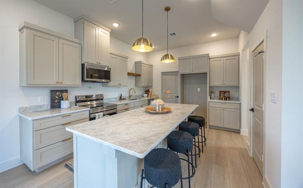 Furnished interior view inside a new home in , Fort Worth (Image 5). Furnished interior view inside a new home in , Fort Worth (Image 5).