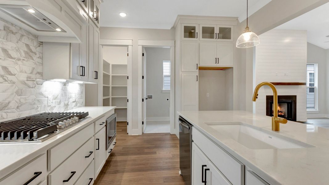 Furnished interior view inside a new home in Shelton Square, Murfreesboro (Image 11).