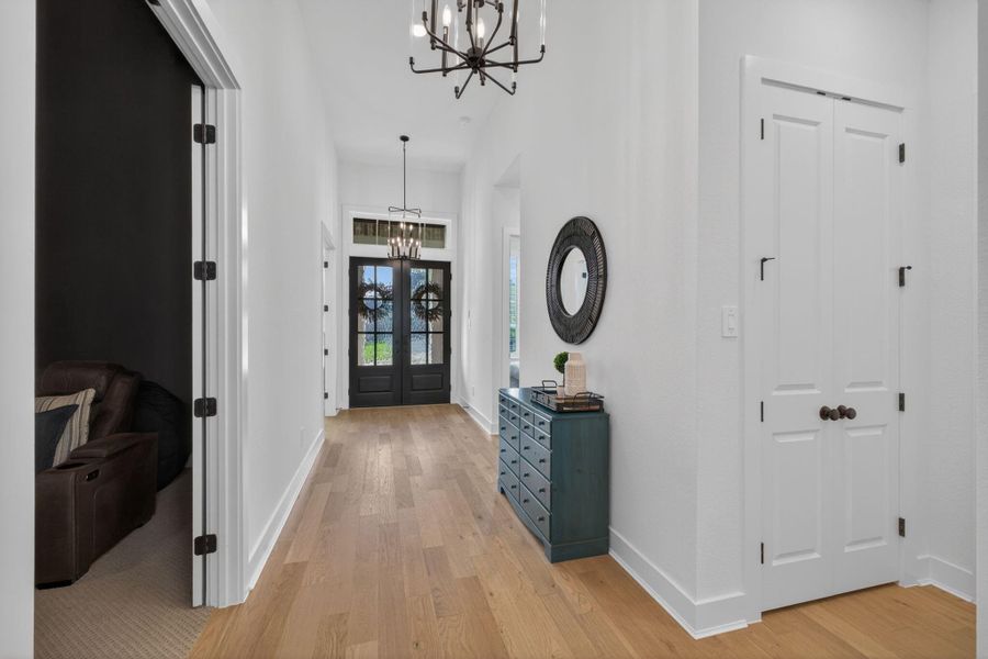 Furnished interior view inside a new home in Cross Creek West, Fulshear (Image 47).