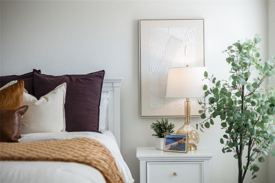 Furnished interior view inside a new home in Retreat at San Gabriel, Georgetown (Image 34).