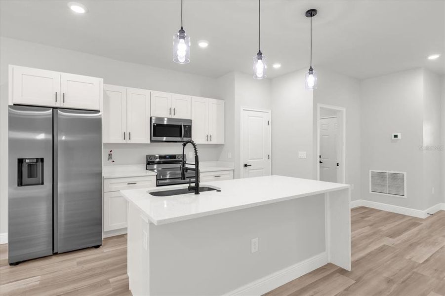 Furnished interior view inside a new home in , Ocala (Image 12).