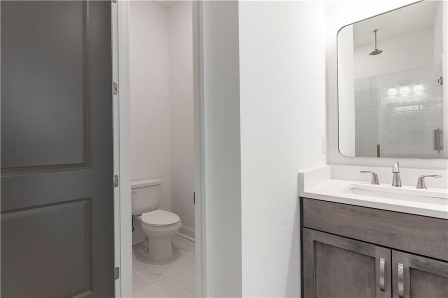 Furnished interior view inside a new home in Waterside Condos, Peachtree Corners (Image 11).