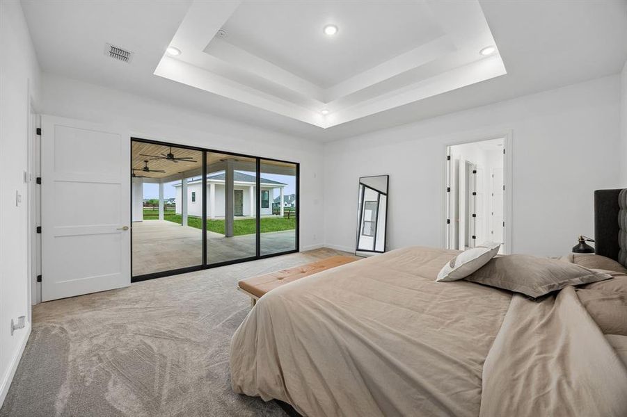 Furnished interior view inside a new home in , Northlake (Image 13).