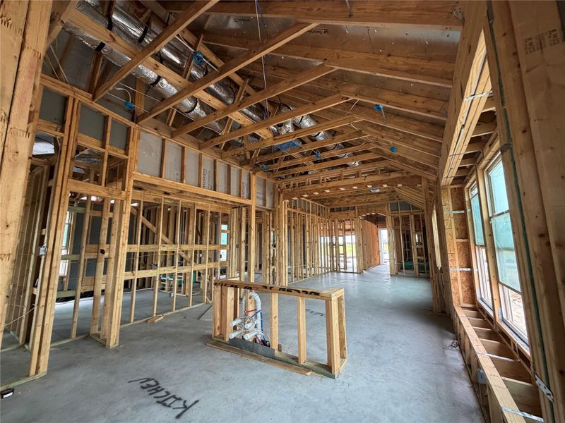 In-progress construction of a new home in Brookewater, Rosenberg, TX (Image 15).