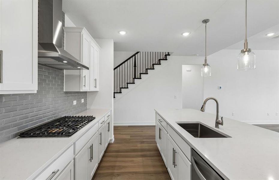 Abundant cabinet space in kitchen Abundant cabinet space in kitchen