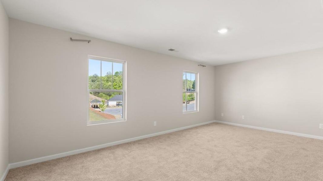 Spacious, unfurnished interior of a new home in Aurora Creek, Dallas (Image 11).